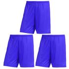 Kit 3 Calções PMC Futebol Masculino