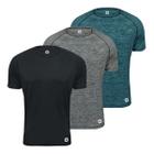 Kit 3 Camisa Térmica Masculina DryFit Proteção Segunda Pele - Volk