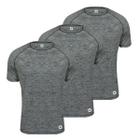 Kit 3 Camisa Térmica Segunda Pele Dryfit Masculina Proteção Solar UV50+ - Volk