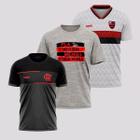 Kit 3 Camisas Flamengo Infantil