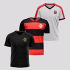 Kit 3 Camisas Flamengo Masculina IV