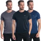 KIT 3 Camiseta Dryfit Masculina Treino Academia Esportes