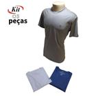 kit 3 Camisetas Básicas Masculino Polo Wear Gola Careca