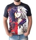 Kit 3 Camisetas Camisas Masculinas Naruto Madara Uchiha Kakashi Animes Infantil