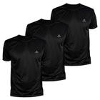 Kit 3 Camisetas Color Dry Workout Muvin Masculina Manga Curta Para Corrida, Caminhada e Academia