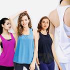 Kit 3 Camisetas Dry Fit Femininas Fitness Academia Regatas Blusinhas 63