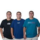 Kit 3 Camisetas Masculinas Plus Size G1 G2 G3 G4 G5 G6