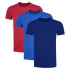 Kit 3 Camisetas PMC Básica Masculina