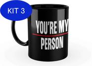 Caneca Fate/Stay Night Personagens 325Ml Interior Alça Preta