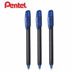 Kit 3 Caneta Gel EnerGel Makkuro Azul PENTEL 0.7 mm