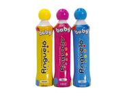 Kit 3 Canetas Carimbo Pinguelo Baby 40ml - Cores CMIK