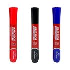 Kit 3 canetas marcador recarregavel quadro branco escolar - Filó Modas
