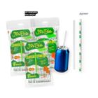 Kit 3 Canudo Bebidas Sucos It'S Bio Biodegradável 300Un - Strawplast