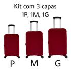 Kit 3 Capas de Mala