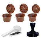 Kit 3 Cápsula + Tamper Três Corações Reutilizável Cafeteira - Designjean