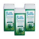 Kit 3 Ceras Roll-on Depilatória Algas Com Menta Depil Bella