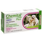 Kit 3 Chemital Plus 4 Comprimidos Vermífugo Para Cães