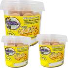 Kit 3 Chicletão Pote Isca de Pesca Pesqueiros Massa Queijo