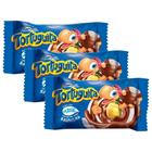 Kit 3 Chocolate Arcor Tortuguita Recheio Baunilha 15,5g