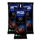 Kit 3 Chocolate Lacta Intense 60% Cacau Original 85g