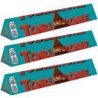 Kit 3 Chocolate Toblerone Crunchy Almonds 100g Suíça