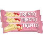 Kit 3 Chocolate Wafer Trento Sabor Cheesecake de Morango 29g