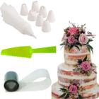 Kit 25 Peças Bicos De Confeitar Jogo Inox Decorar Bolos Natal Cupcake  Confeitaria - rcl - Bicos de Confeitar - Magazine Luiza