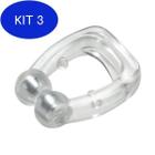 Kit 3 Clip Nasal Anti Ronco Magnético Com Imã - Sleep Best