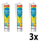 Kit 3 Cola Fixtudo Branco Quartzolit 400g