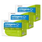 Kit 3 Colágeno Verisol Sachês Sabor Uva Verde 30x5g com Q10 Maxinutri