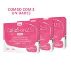 Kit 3 Collaskin 2,5 com Colágeno,  Vitamina C e Ác Hialu