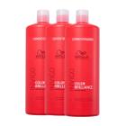 Kit 3 Color Brilliance Condicionador 1L - Wella