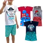 Conjunto Kit Infantil Verão Masculino 3 Peças Batman - Aballa Fashion -  Conjunto Infantil - Magazine Luiza