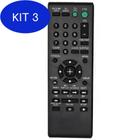Kit 3 Controle Para Dvd Sony Bdp-S390W Bdp-S490 Bdp-S5110 Bluray