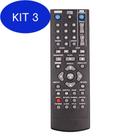 Kit 3 Controle Remoto Compatível Dvd C/Gravador Wlw-7594