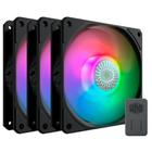 Kit 3 Cooler FAN Cooler Master Sickleflow, 360mm (3x 120mm), ARGB - MFX-B2DN-183PA-R1