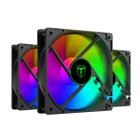 Kit 3 Cooler Fan T-dagger RGB T-tgf610 120MM