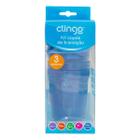 Kit 3 Copos De Transição 250 Ml ul Clingo