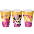 Kit 3 Copos Festa Infantil Melamina Rosa Minnie Disney 300ml - Tuut - Yangzi