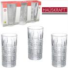 Kit 3 Copos Long Drink De Vidro 250ml Athena - Hauskraft