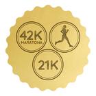 Kit 3 Cortadores Placas 21k 42K Maratona Corredora