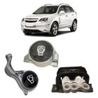 Kit 3 Coxim Motor Cambio Auto Le Ld Chevrolet Captiva 2.4 - Solupe Parts