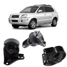 Kit 3 Coxim Motor Cambio Auto Tucson 05/15 Sportage 04/10 - Solupe Parts