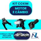 Kit 3 Coxim Motor Câmbio Corolla 2003 a 2008 Fielder Automat - Shockbras