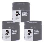 Kit 3 Creatina Monohidratada 100% Pura 300g Max Titanium
