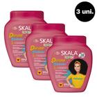 Kit 3 Creme De Tratamento Skala Divino Potinho 1kg