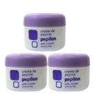 Kit 3 Creme Facial De Pepino Pele Normal 50G - Pepilon