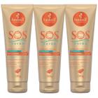 Kit 3 Creme Pré e Pós-Sol Haskell S.O.S Verão 240g Proteção Solar