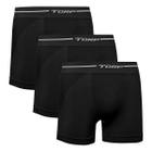 Kit 3 Cueca Boxer Sem Costura Microfibra Confortavel Torp