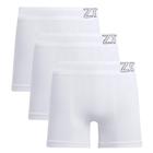 Kit 3 Cuecas Boxer Masculina Zee Rucci Microfibra Poliamida Sem Costura Lisa Premium ZR